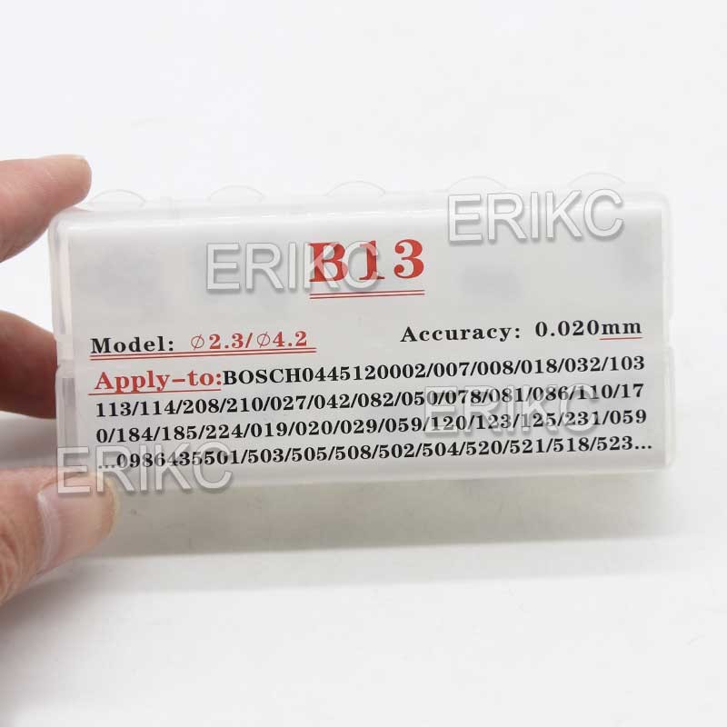 ERIKC Adjusting Shim Common Rail B13 Diesel Fuel Original Injector Shim Auto Engine Gasket 50 pieces for Bosch