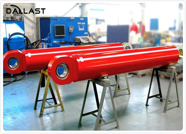 8 Inch Flange Hydraulic Cylinder for Industry Machinery , Double Acting