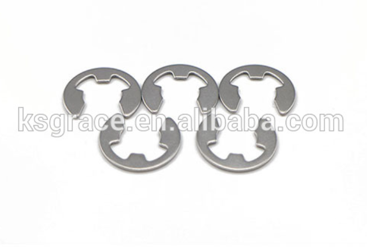 E-Clip Retaining Lock Washer Stainless Steel Type E Spring Washer Din6799