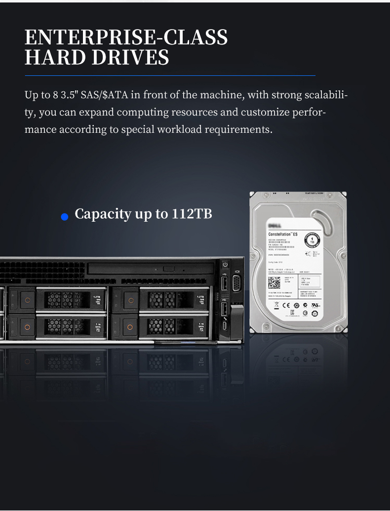 The Most Popular Rack Mount PowerEdge R440 Server Chassis 1u