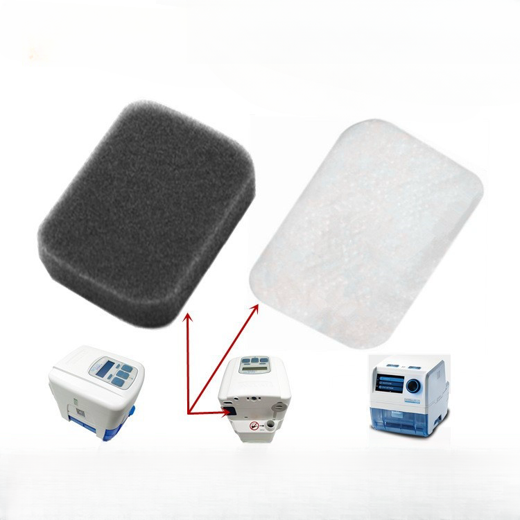 Manufacturer Disposable CPAP Filters Wellness CPAP Filter Kit Compatible with Devilbiss IntelliPAP CPAP Machines - 12 Foam Pollen Filters
