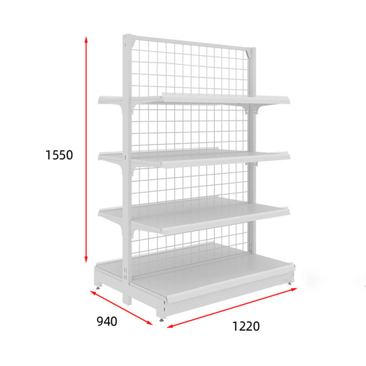 Modern Style Retail Shelving System Made Of Cold Rolled Steel For Display Shelf