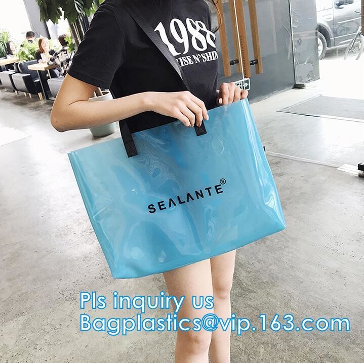 laser PVC beach shoulder Hand bags fashion beach bags, waterproof outdoor beach bean hand bag, PVC waterproof beach bag