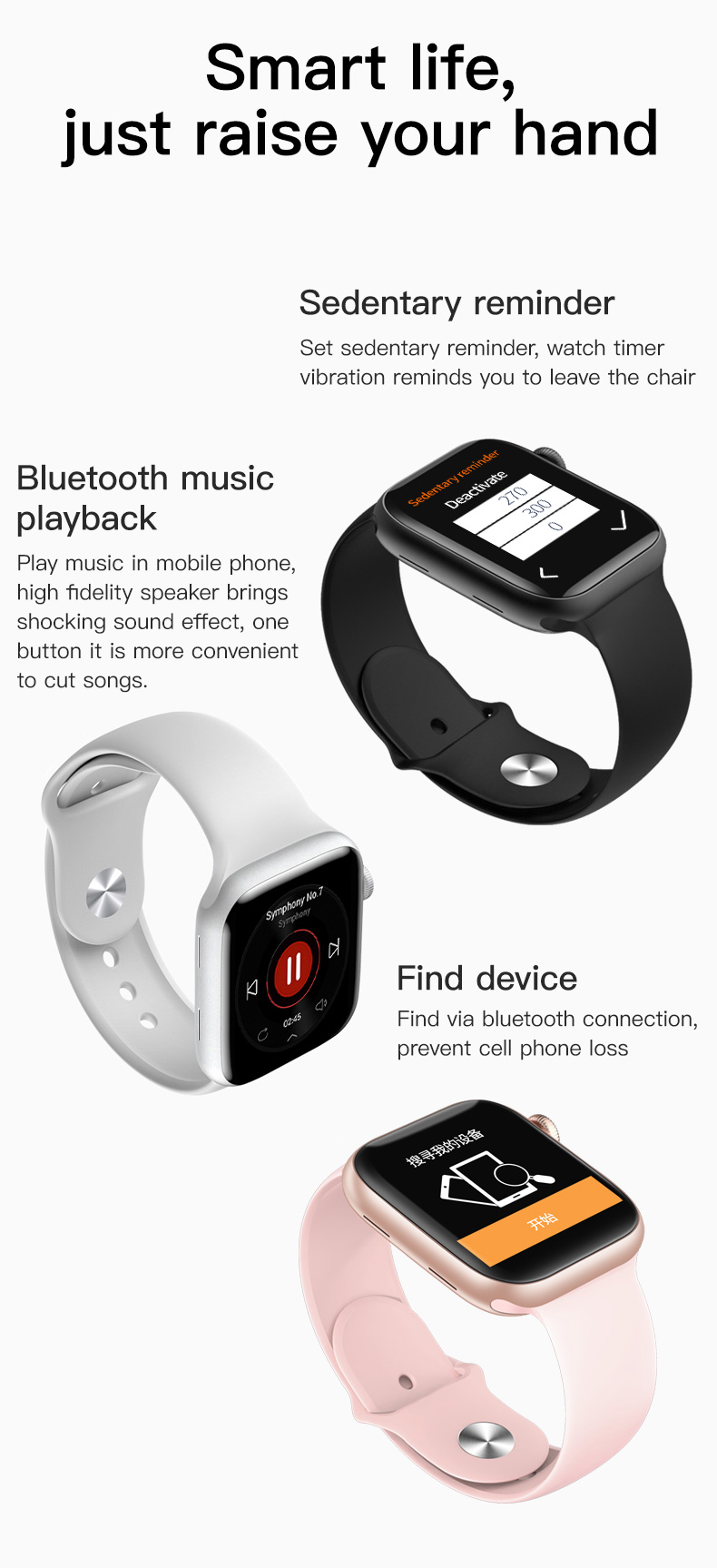 IP67 Waterproof Sports Smartwatch Zinc Alloy Watchband Monitor Blood Oxygen Wristband