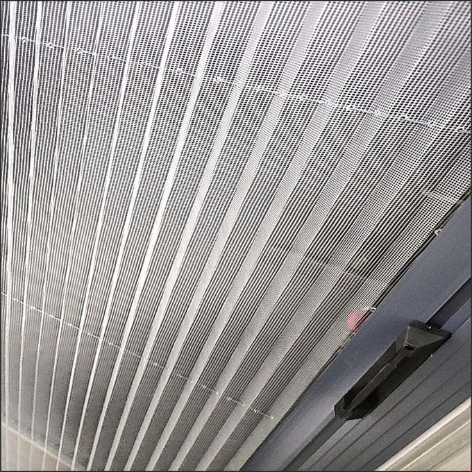 DIY Waterproof Folding Pleated Insect Screen With 18mm Pleated Height