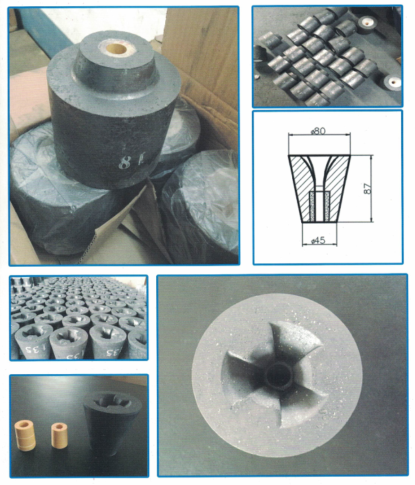 Al2O3 Content of 0.2% Brick Hot Steel Liquid Nozzle for Tundish in Steel Ladle Plant