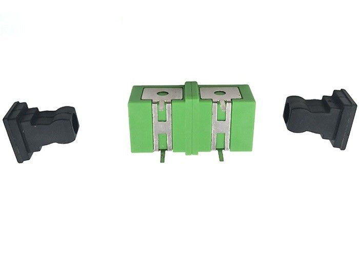 QADSC-APC-005 Sc apc adapter with metal foot Fiber Optic Connector Adapters For PCB Board