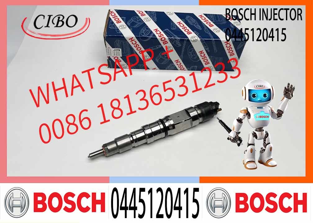High Performance Diesel Common Rail Injector 0445120415 0445120444 Fuel Injector 0 445 120 415 0 445 120 444