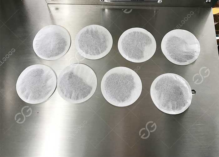 round tea bag packing machine