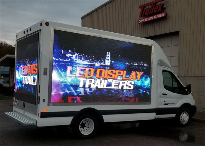 2R1G1B 16mm Mobile Truck LED Display 256*128mm Module For Events