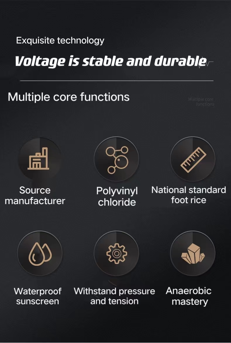 Refractory Range of Application High Voltage Power Cable 3*240mm 1*240mm with Copper Core