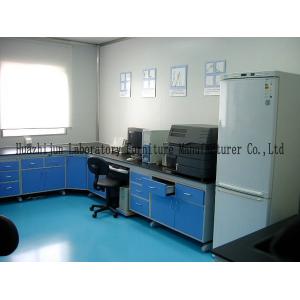 Solid Countertops Lab Tables And Furnitures Steel Structure For Science