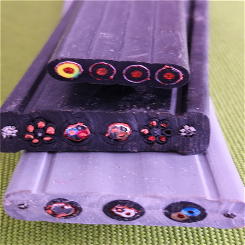 Flat crane cables, lifter cable, Flat lifter cable, Echu cable factory
