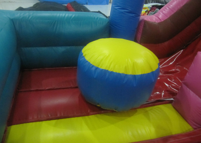 Inflatable Fiery Red Slide teletubbies inflatable double high slide on sale