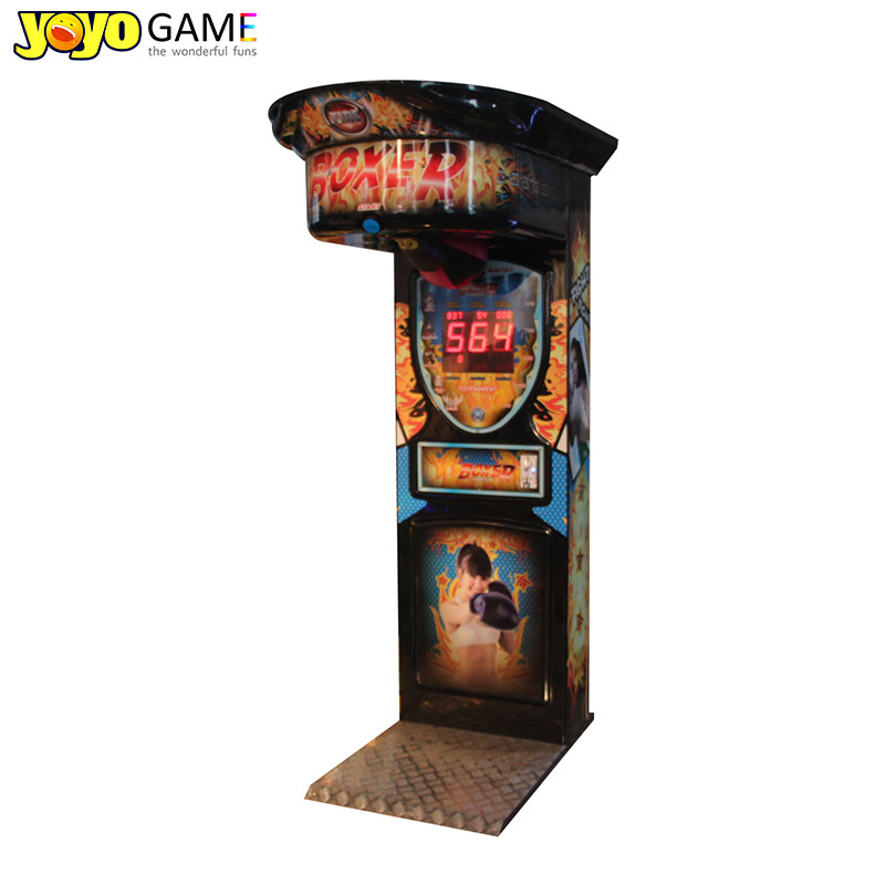 Latest Model Coin Operated Electronic Sport Punch&Kick Boxing Arcade Game Machine Price