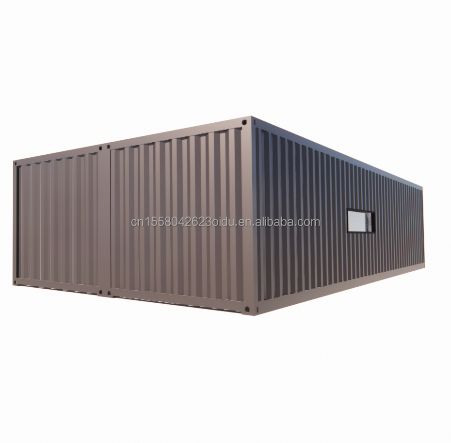 Main Structure Galvanized Steel Square Tubes Luxury 2 Bedrooms Flat Container Module for Convenient House in 20ft or 40ft