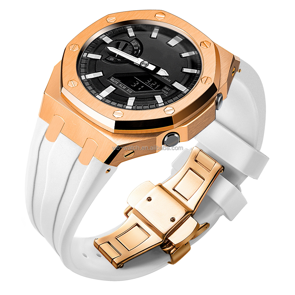 Stainless Steel Watch Case And Bracelet For Casio Ga2100 Five Generation Modification