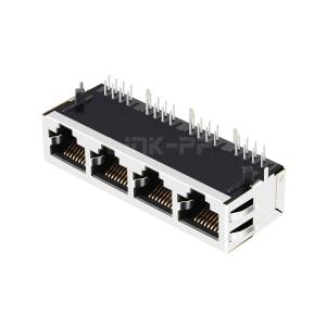 Halo HFJ14-E2450ERL Compatible LPJF46401-9CNL 100 Base-T Ethernet RJ45 1x4 Jacks