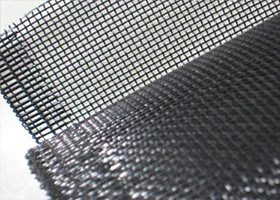 Decorative Epoxy Coated Mesh , Cloth Coated Wire For Window Guard