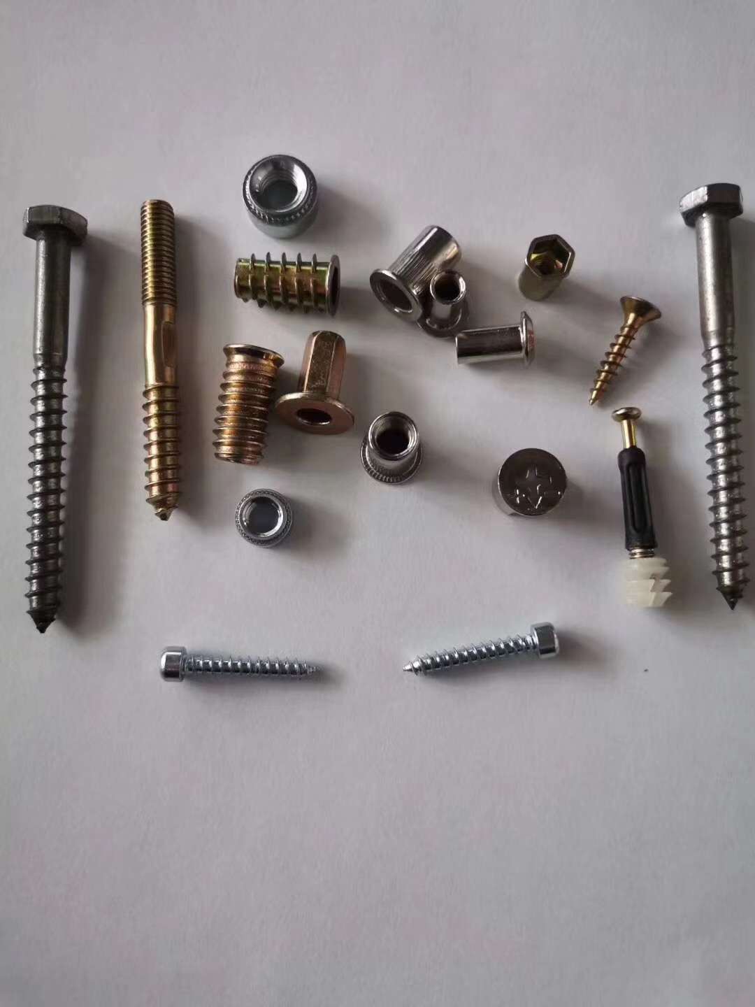 Imperial Inch M2 M3 M4 M6 M8 Furniture Wood Insert Nut Screw Threaded Wood Insert Nut