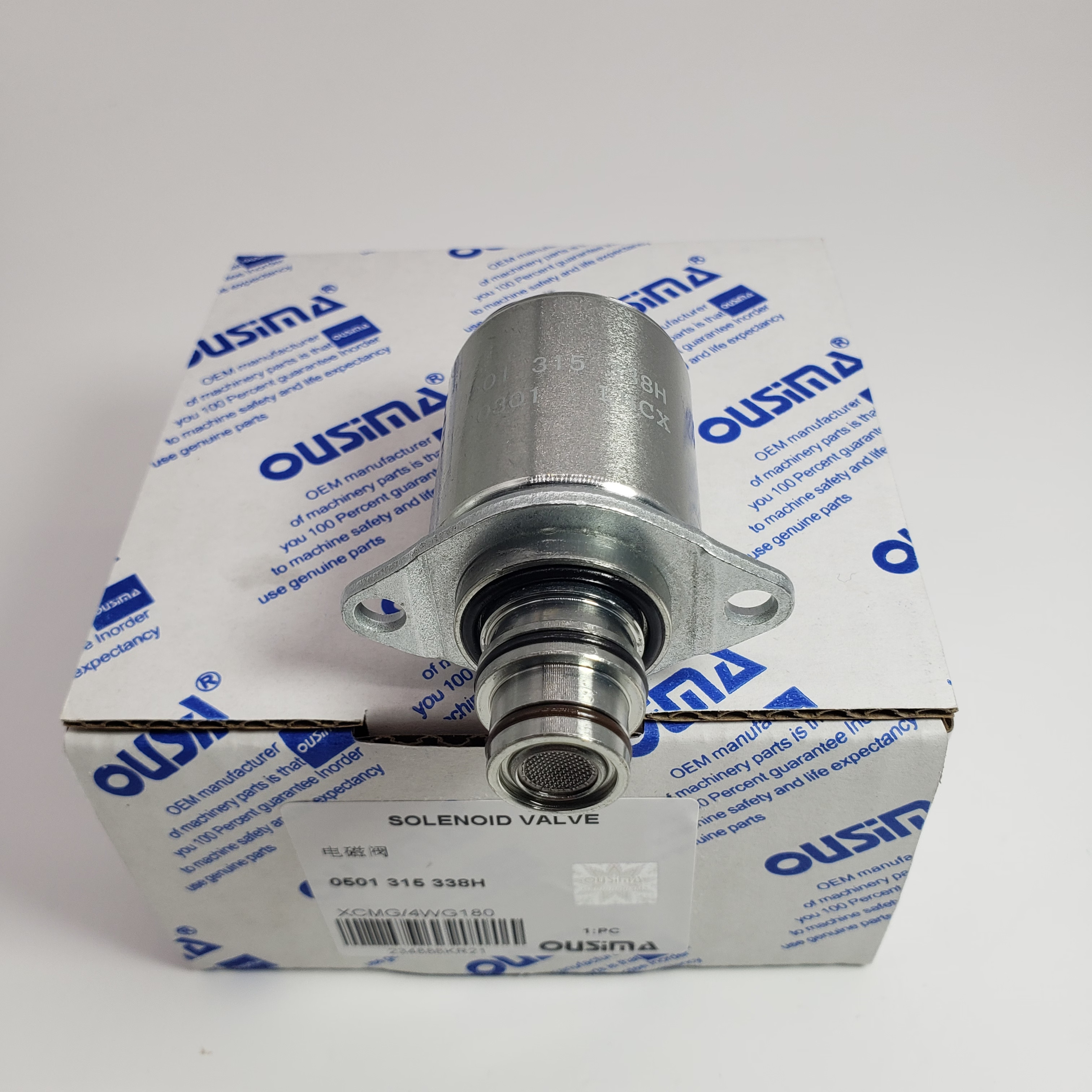 0501 315 338H Excavator Solenoid Valve For XCMG 4WG180 Transmission Parts