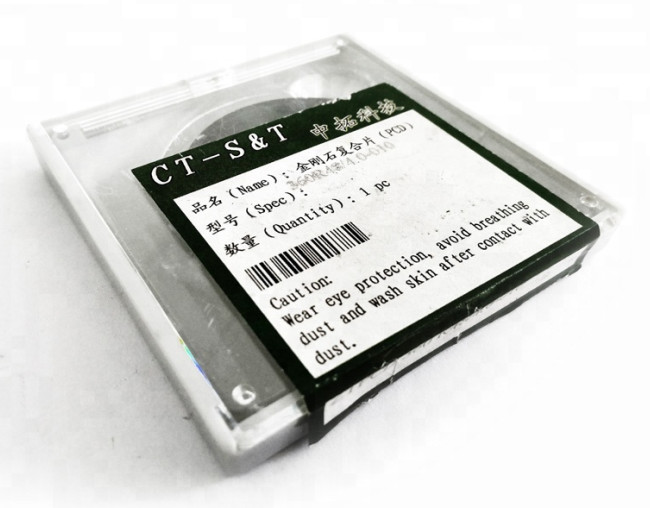 High Transparency PCD Blank 3.52 G/cm3 Density Fast DHL Transportation Fast Delivery