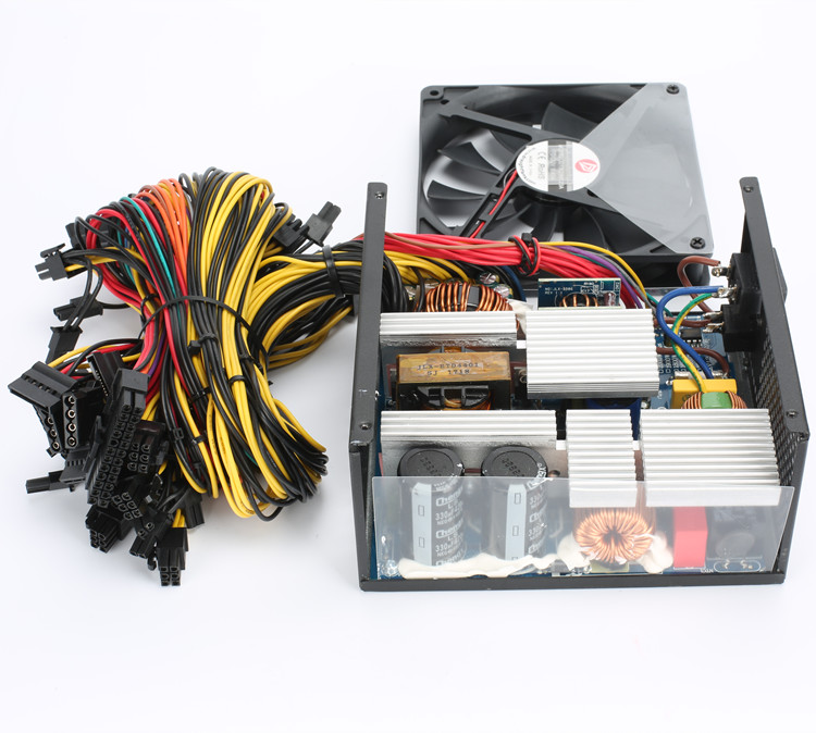 PSU 1600 watt 1800 watt 2000 watt Power Supply 90 plus Computer Uninterruptible PSU 110V-240V/160V-240V Server Case Rig
