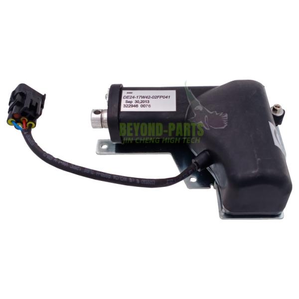 Liugong XCMG Zoomlion Excavator Spare Parts Throttle Motor 322946 0076 DE24