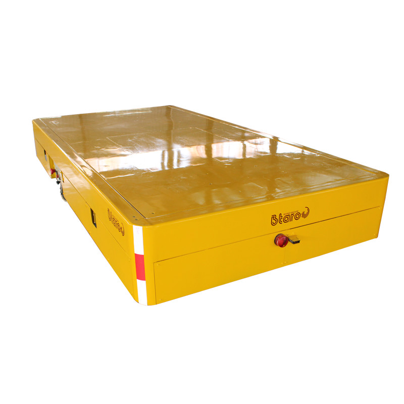 Large Mechanical Handling 25T Free Turn Trackless Transfer Cart For Moving Machine