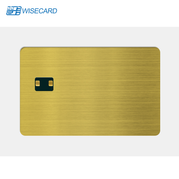 Smart Loyalty 144 Bytes Metal Credit Card RFID NFC Chip Business Use