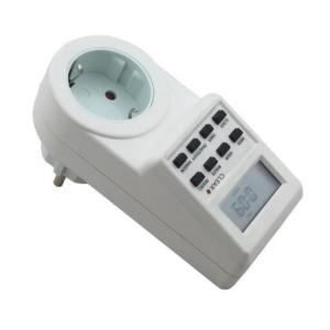 Programmable Timer Switch Socket with Clock Summer Time Random Function new