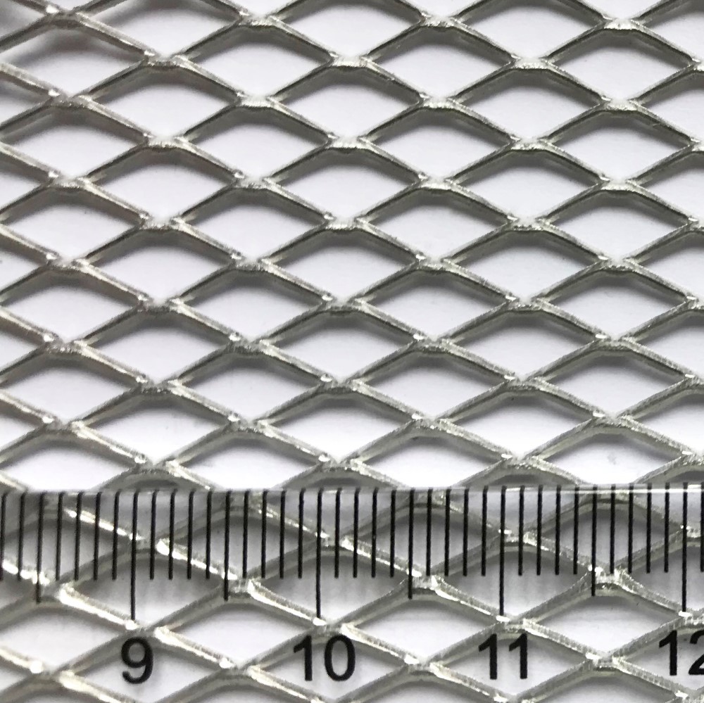 Aluminium Expanded Expanded Wire Mesh For Outdoor Decoration Wall Cladding