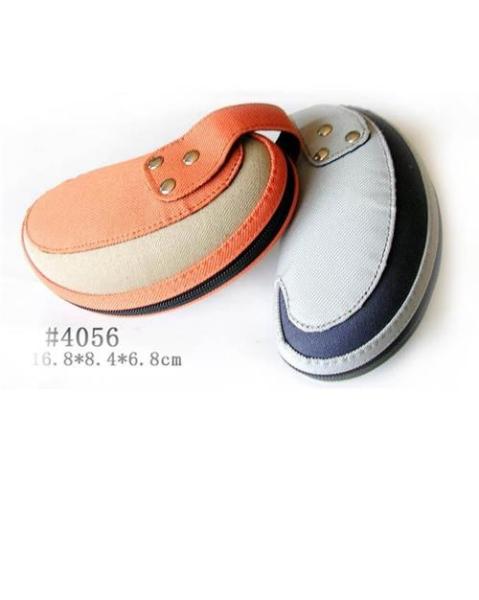 Fashionable Brief Splicing Eva Eyewear Case For Sport Glasses Multicolor