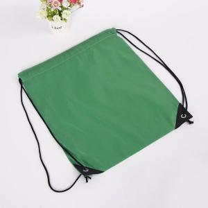 Custom Made Square Sports String Backpack With Long Hardness Handle