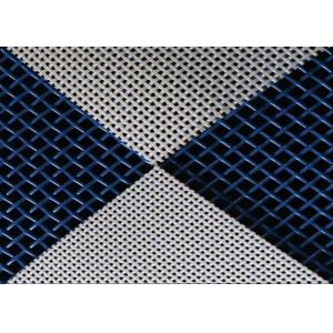 White Repeatable Dryer Mesh Belt Plain Weave Filter Linear Screen Square Hole