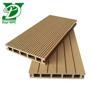 Waterproof WPC Composite Plastic Wood Decking in Cedar