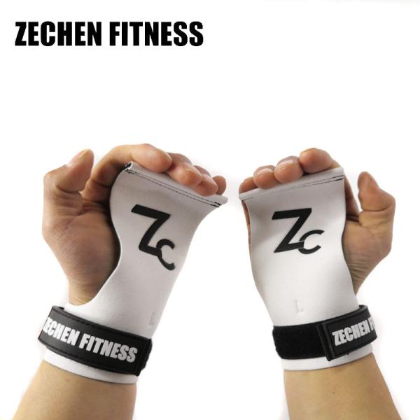 Synthetic Leather Fingerless Crossfit Grips Fitness Safety Gym Lifting Gloves