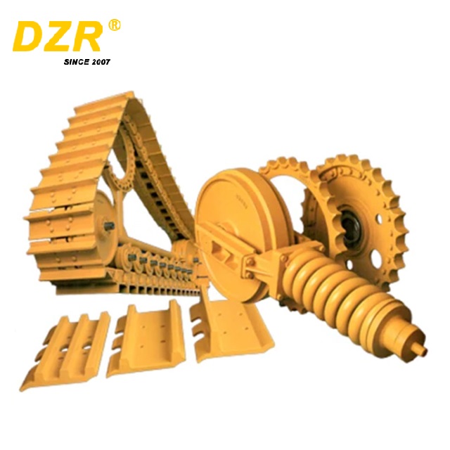Yellow R220c-9 Excavator Parts Tracks Direct Importer Hydraulic And Dozer Component Undercarriage Track Shoe Assy