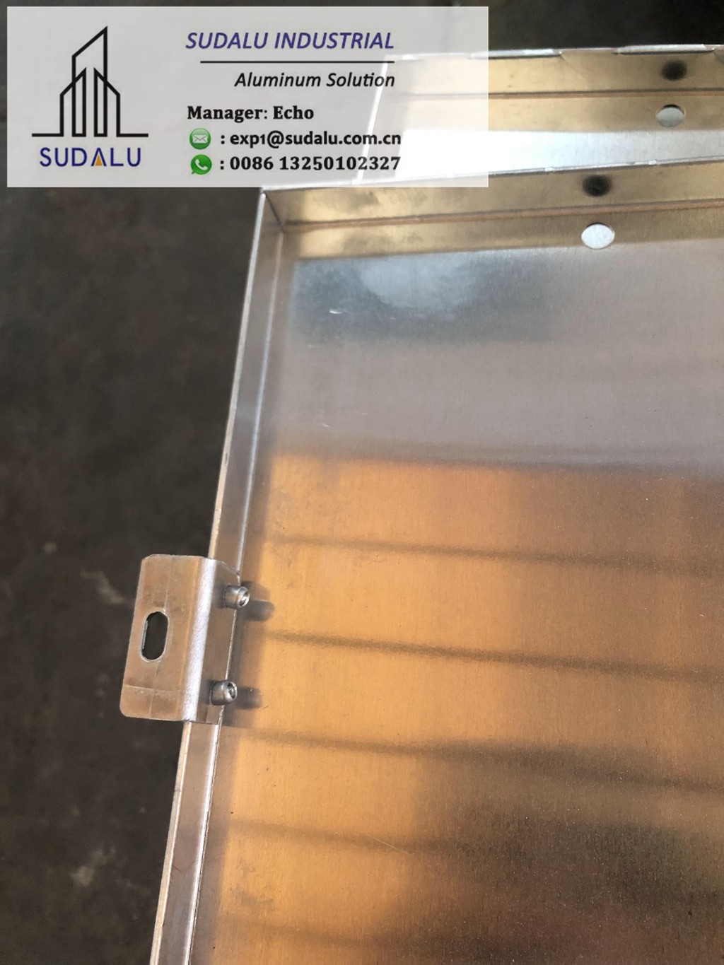 SUDALU Various Sizes Aluminum Solid Panel for Facade Cladding Exterior Decoration Metal Panel