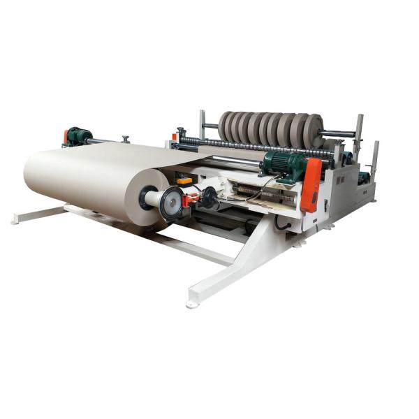 Semi Automatic Paper Slitting And Rewinding Machine Kraft Coated Corrugated