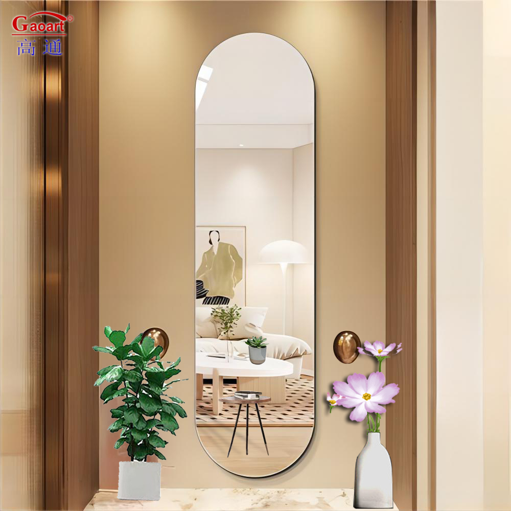 Wall Mirror for Every Day Unbreakable Decorative Magic Glass Bath Bedroom Decoration
