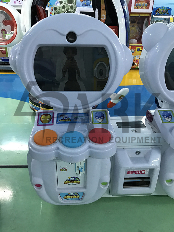 1 Player Coin Operated Arcade Machines Kids Little Drummer With Camera Function