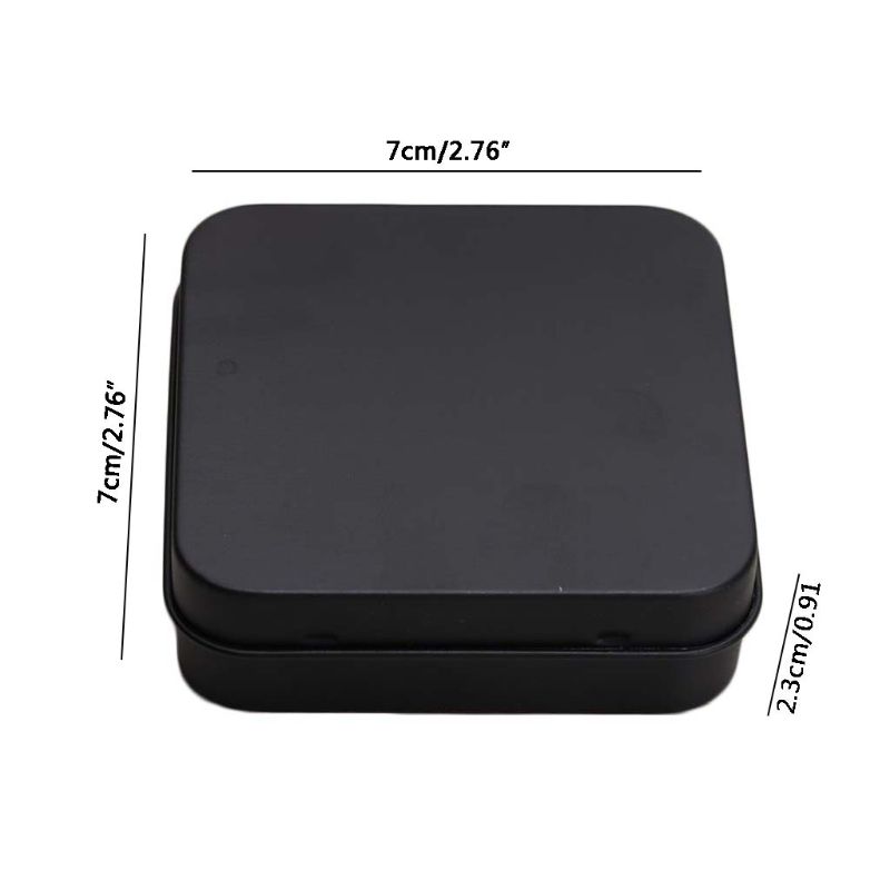 Rectangular Chocolate Printed Tin Boxes Multipurpose Recyclable