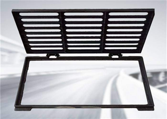 Long Lived Storm Water Drain Covers Cast Iron / Ductile Iron Rain Grating