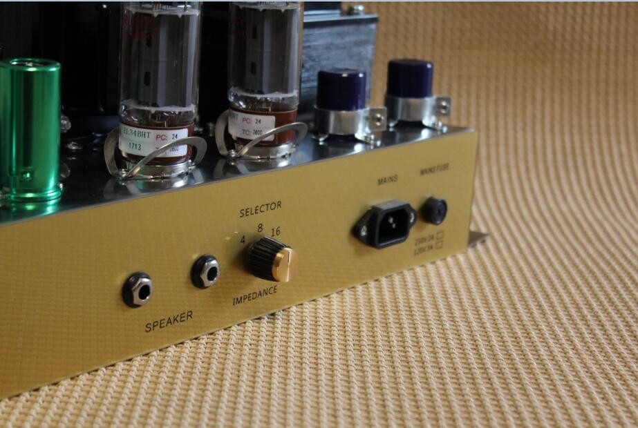 Plexi1959 Grand Style Plexi Tone Hand Wired Tube Guitar Amp Chassis Ruby Tubes 50W Musical Instruments Imported Parts