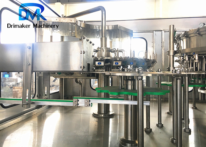 Carbonated Filling Machine 3000 Bottles Per Hour Small Speed Production