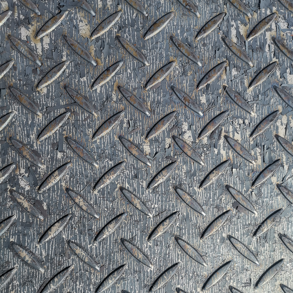 ASTM A36 Hot Rolled Mild Steel Checkered Plate ASTM A36 / A36M A283 GRC