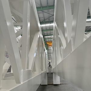 Customized Vertical Steel Truss Structure For Building Construction