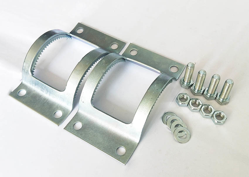 8 Inch Metal Heavy Duty Pipe Clamps SML Grip Collar Coupling For Drainage Piping System