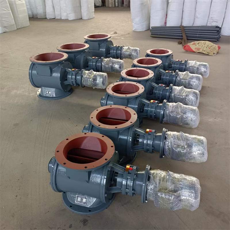 Rotary Airlock Feeder Valve Star Shaped Unloader Electric Ash Discharge Valve